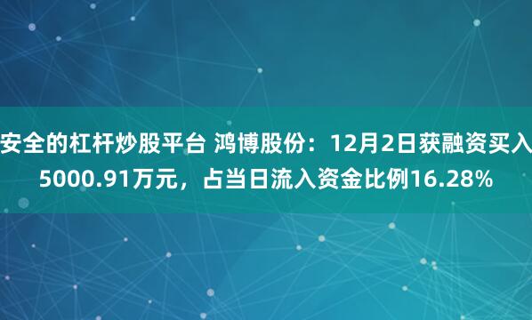 安全的杠杆炒股平台 鸿博股份：12月2日获融资买入5000.91万元，占当日流入资金比例16.28%